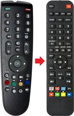 Produktbild von Fernbedienung passend für GRUNDIG 32VLE4304BF | 40VLE4324BF | 40VLE5421