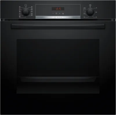 Bosch Einbau-Backofen schwarz Serie 4 HBA574BB3