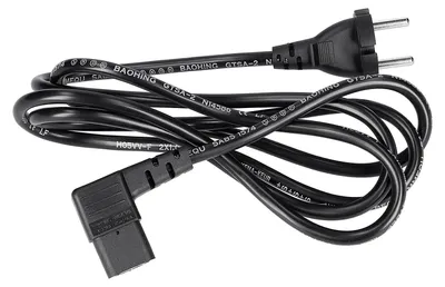 Produktbild von Ecovacs 201-1918-2433 Ladekabel Netzkabel Kabel Aufladekabel Stromkabel EU-Ausführung EU-Version Saugroboter Roboter Roboterstaubsauger Staubsaugerroboter