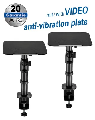 Immagine prodotto di Supporto per diffusori a 2 vie My Wall HS30L, nero - regolabile in altezza + inclinabile