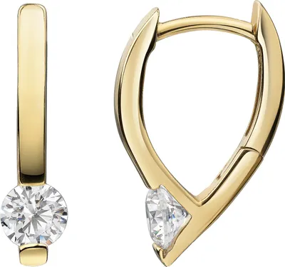 Produktbild von Celesta Gold Ohrring 375 Gelbgold Zirkonia 375/- Gold 1,6cm gelb Zirkonia 371310926-2