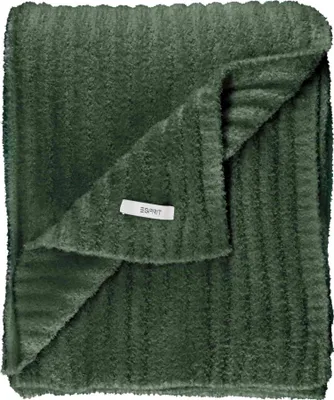 Produktbild von ESPRIT Wohndecke CUDDLE Dunkelgrün 130 x 170 cm