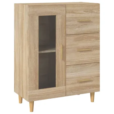 Immagine prodotto di Credenza Rovere Sonoma 69,5x34x90 cm in Legno Multistrato