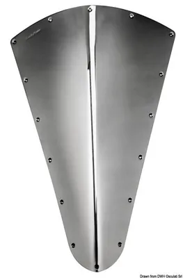 Zdjęcie produktu dla DOUGLAS MARINE osłona dziobowa 680x450 mm - Osculati 01.290.03