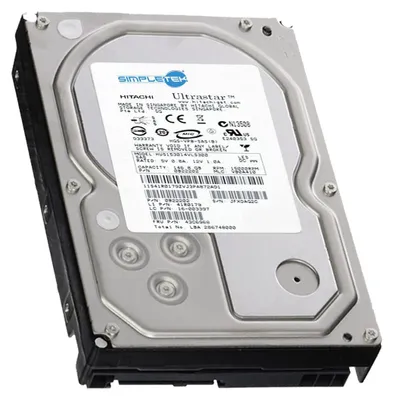Produktbild von Hitachi HDD 3 TB, 3,5 Zoll, SAS, 3000 GB, Data Center, Modell Hus723030ALS640, Server-Festplatte, PC