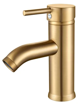 Imagen del producto de Grifo mezclador de latón antiguo para baño