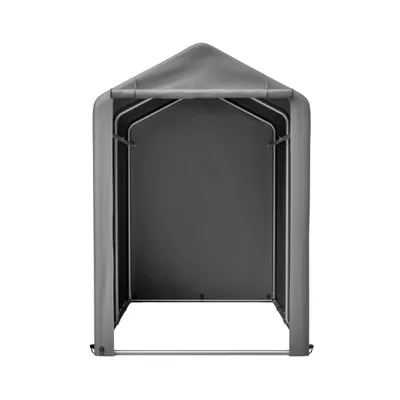 Produktbild von Gerätehaus Garagenzelt Carport Folienzelt Gartenschuppen Fahrradgarage Lagerzelt Aufbewahrungsgarage Auto Motorrad Schutz Unterstand 100x187x160cm