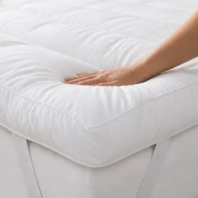 Image de CASABEL Surmatelas Nuage en Microfibre Extra Épais, 2 personnes, 140x190cm