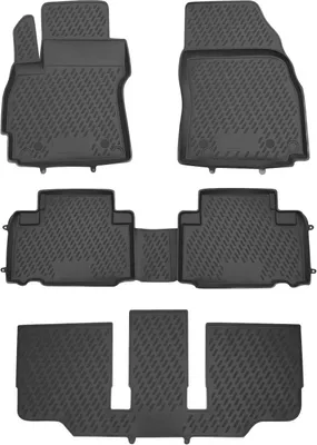 Zdjęcie produktu dla 2010-2021 Mazda 5 dywaniki podłogowe TPE czarne 5 szt