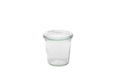 Obrázok produktu pre WECK okrúhly okraj pohára 290 ml s viečkom 80 mm