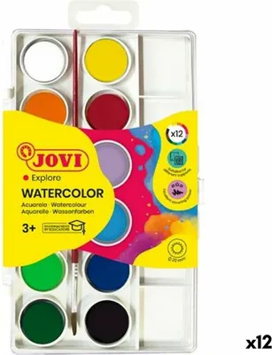Obrázek produktu pro Akvarely Jovi barevné (12 kusů)