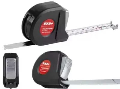 Maßband SOLA TALMETER 2 m mit ABS-Gehäuse und Stahlband