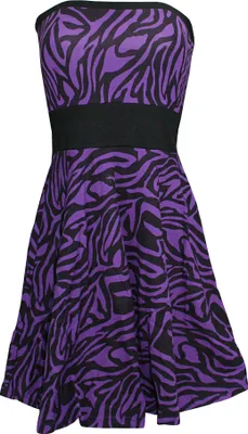 Produktbild von Nix Gut - Zebramuster - Kleid Lila Onesize