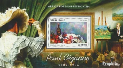 Produktbild von Briefmarken Sierra Leone 2015 Mi Block 819 (kompl. Ausg.) postfrisch Paul Cézanne