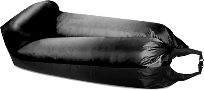 Produktbild von Aga Aufblasbarer Sitzsack LAZY BAG 230x70 cm Schwarz/Schwarz