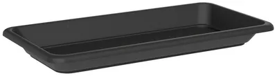 Produktbild von tera® Untersetzer TIKAL Ash anthrazit rechteckig 96 x 41 cm - Kunststoff