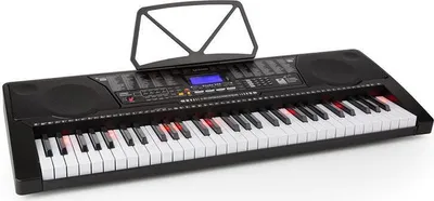 Produktbild von Schubert Etude Keyboard - Klavier, E-piano, Lern-Keyboard, Aufnahme-Funktion, Playback-Funktion, Lernmodi, AUX, Stereo-Lautsprecher, Netz- oder Batteriebetrieb, 255 Rhythmen, schwarz