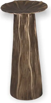Produktbild von Dekocandle Kerzenhalter metal antikgold Ø 15 x 31 cm