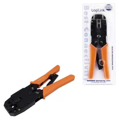 Produktbild von LogiLink Crimpzange Universal Kabelschneider/Abisolierer HQ