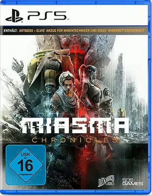 Zdjęcie produktu dla GAME Miasma Chronicles, PlayStation 5, Powyżej 13 lat, Do pobrania