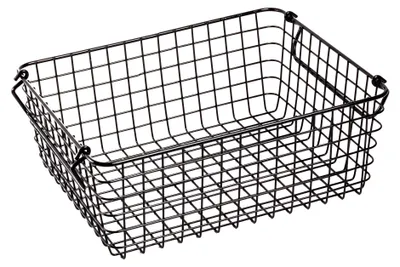 Produktbild von GN-Korb 1/2 H-120 mm Stahl Schwarz – Verlo