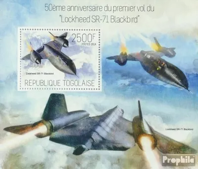 Produktbild von Briefmarken Togo 2014 Mi Block 942 (kompl. Ausgabe) postfrisch Flugzeuge