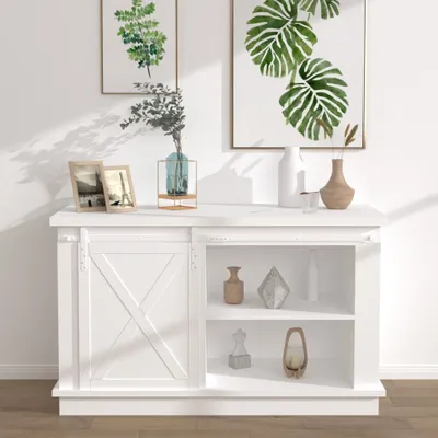 Produktbild von vidaXL Mini Schiebetürbeschlag Set für Schranktüren Kohlenstoffstahl 152 cm