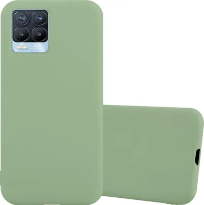 Immagine prodotto di Custodia Cadorabo per Realme 8 4G / 8 PRO custodia protettiva in verde custodia per cellulare TPU custodia in silicone cover