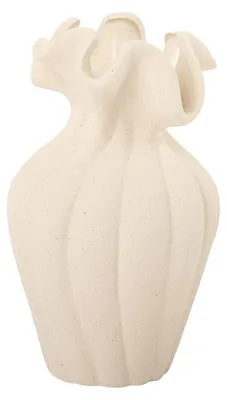 Zdjęcie produktu dla SHP PORTICO, wazon ceramiczny, beżowy, dekoracyjny