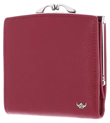 Imagen del producto de Golden Head Cuero monedero Madrid RFID Protect Bügelbörse 2049 Rot rojo