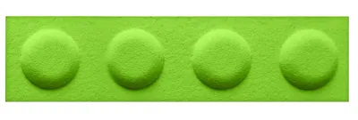 Produktbild von FOLTE 3D Wandpaneele 60x15 cm Filz - Blöcke, Kinderzimmer, Grün Farbe
