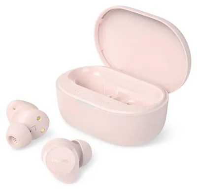 Zdjęcie produktu dla Philips TAT1300PK/00, Bezprzewodowy, 20 - 20000 Hz, Połączenia/muzyka, 34 g, Zestaw słuchawkowy, Różowy