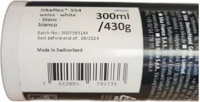 Produktbild von Sikaflex® 554 300ml - weiß