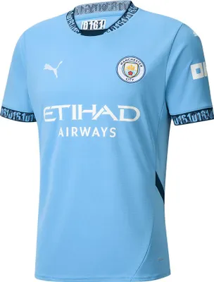 Produktbild von 128|Manchester City FC PUMA Kinder Heim Trikot 775078-01