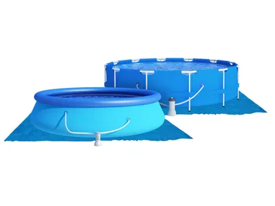 Image de Dmuchane Tapis multi-usages pour piscine 396 x 396 cm DM-113