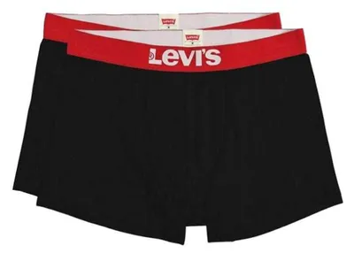 Image de Levis - Boxers pour hommes (lot de 2) PP7451 (S) (noir)