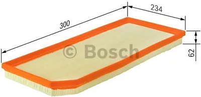 Produktbild von Bosch Luftfilter  F 026 400 119