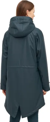 Produktbild von Derbe Friese Tidaholm navy/off white - Regenmantel, Größe:40, Farbe:navy