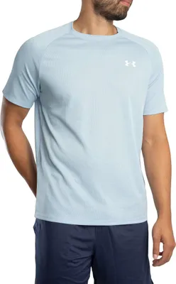 Produktbild von Under Armour Strukturiertes Tech-T-Shirt, Blau M