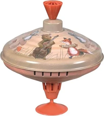 Produktbild von Egmont Toys Brummkreisel Metall Musikanten 18 cm
