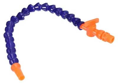 Flexibler Kühlmittelschlauch 1/4PT, 7 mm ID, mit Ventil, 30,5 cm