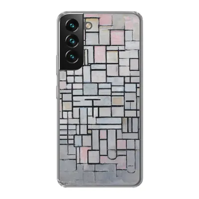 Produktbild von MuchoWow® Handyhülle Schutzhülle Hülle für Samsung Galaxy S22 Plus Komposition 6 - Piet Mondrian Silikon Softcase Handy Hülle - Schutzabdeckung