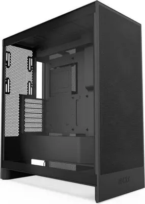 Zdjęcie produktu dla NZXT H7 Flow, Midi Tower, PC, Czarny, ATX, EATX, micro ATX, Mini-ITX, SGCC (stal ocynkowana ogniowo), Szkło hartowane, 18,5 cm