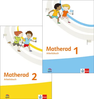 Produktbild von Matherad 1/2. Arbeitsbuch (Paket) Klasse 1/2