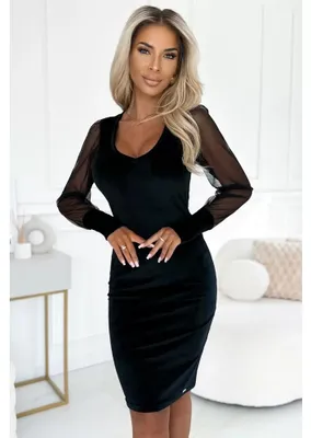 Obrázok produktu pre Numoco Dámske mini šaty Amondig čierna L