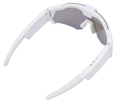 Immagine prodotto di Occhiali con videocamera HD 1080p, registrazione video, WiFi, occhiali da sole smart polarizzati per sport all'aperto e ciclismo, lenti blu