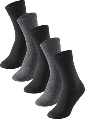 Produktbild von Schiesser Herren 5 Pack Herrensocken 39/42  sortiert 1 Pack (Mehrfach)