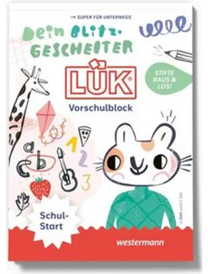 Immagine prodotto di LÜK. Dein blitzgescheiter LÜK Vorschulblock SCHULSTART