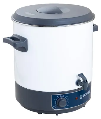 Produktbild von GastroHero Glühweintopf / Einkochtopf ECO – 23 Liter, 1800 W, Edelstahl, mit Zapfhahn, ideal für Glühwein, Punsch und Heißgetränke in der Gastronomie