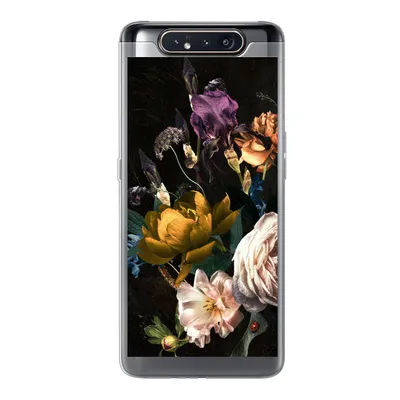 Produktbild von MuchoWow® Handyhülle Schutzhülle Hülle für Samsung Galaxy A80 Blumen - Blumenstrauß - Muster Silikon Softcase Handy Hülle - Schutzdeckel